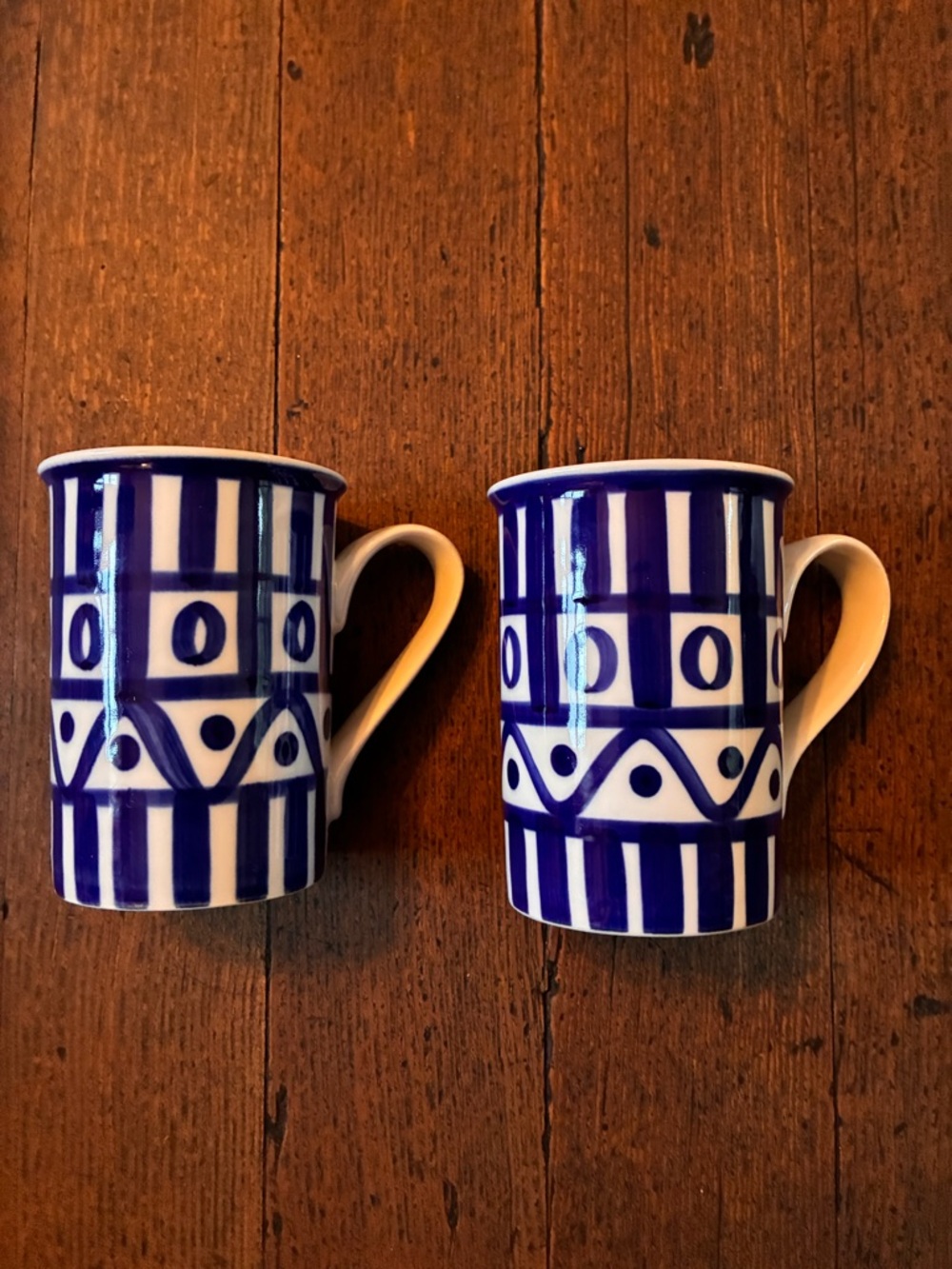 These are vintage Dansk Arabesque mugs